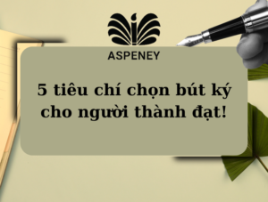 5 tiêu chí chọn bút ký cho người thành đạt!