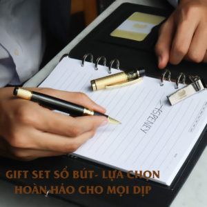 Gift set sổ bút cao cấp