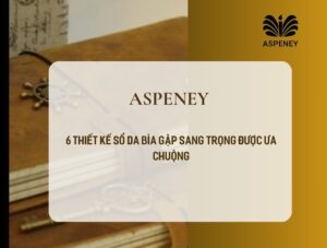 sổ da bìa gập sang trọng