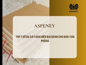 sổ da gáy dán hiện đại