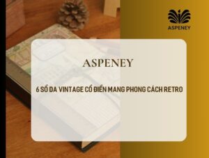 sổ da vintage cổ điển